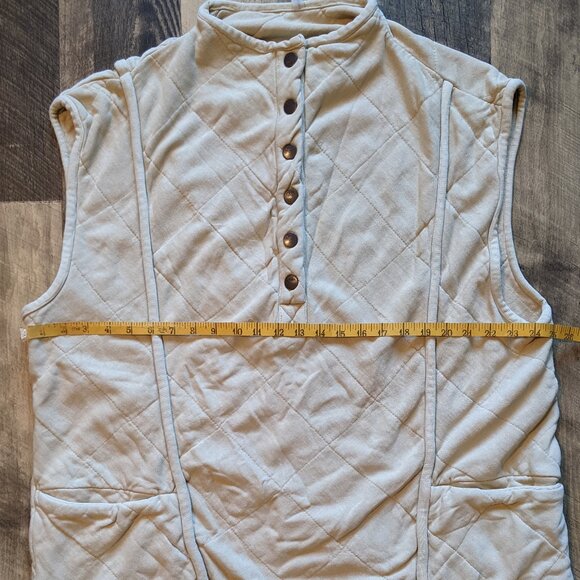 Free People Movement Sleeveless Cotton Quilted Pullover Top - Picture 6 of 6